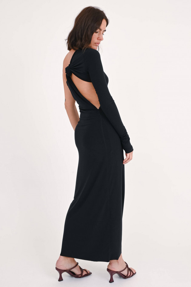 Sportmax Kleid CARTONE mit Details am Rücken in Schwarz