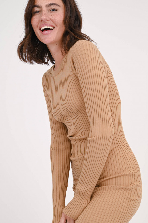 Sportmax Bodycon-Strickkleid LUGLIO in Camel