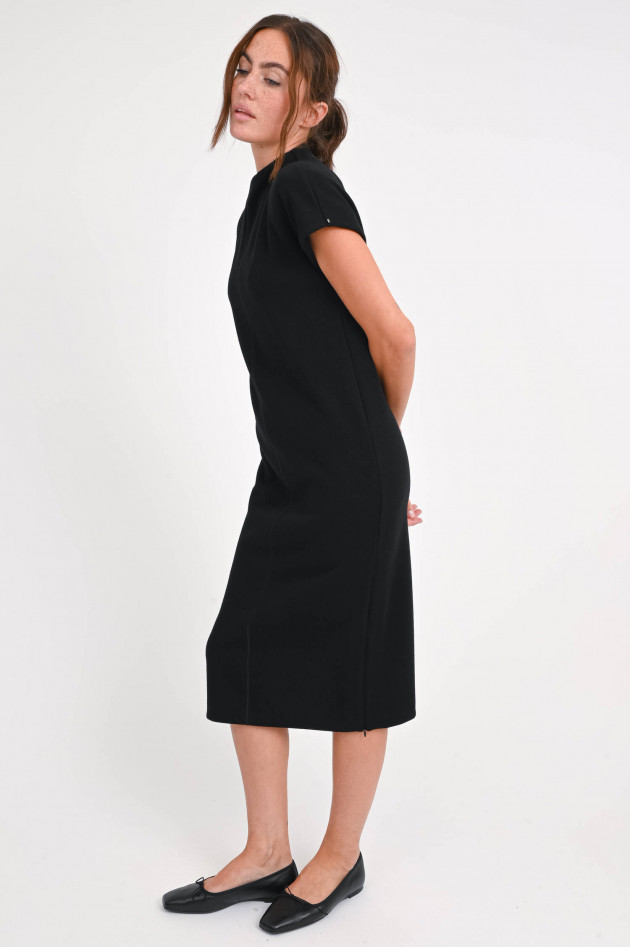 Sportmax Midikleid in O-Form in Schwarz
