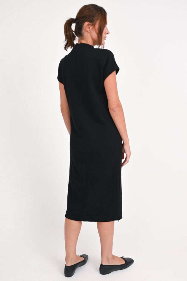 Sportmax Midikleid in O-Form in Schwarz