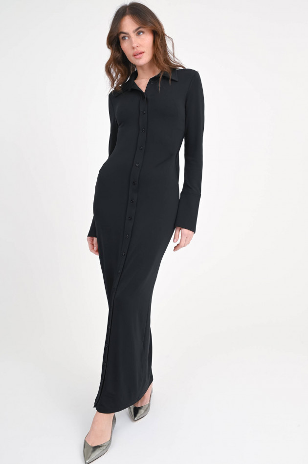 Sportmax Jerseykleid NIAS mit offenem Rücken in Schwarz