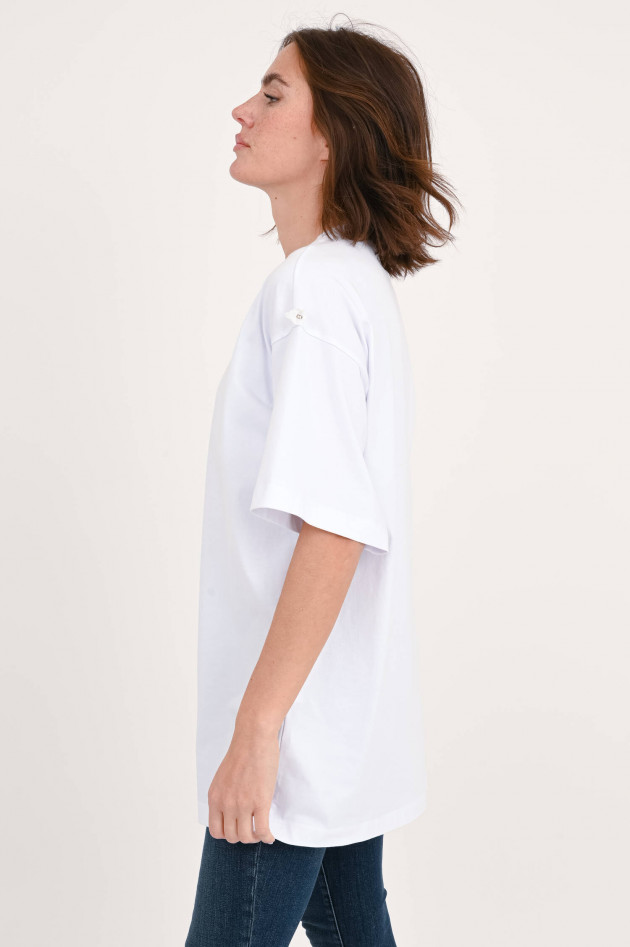 Sportmax Oversize-Shirt BLOCCO in Weiß