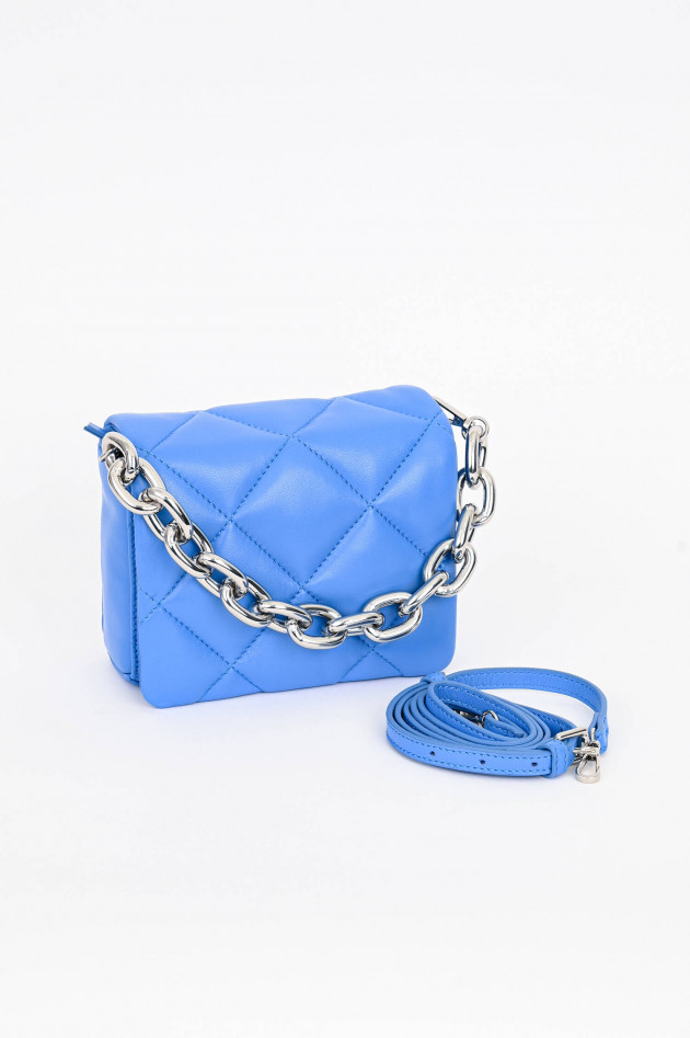 Stand Studio Gesteppte Mini-Bag HESTIA in Pastellblau