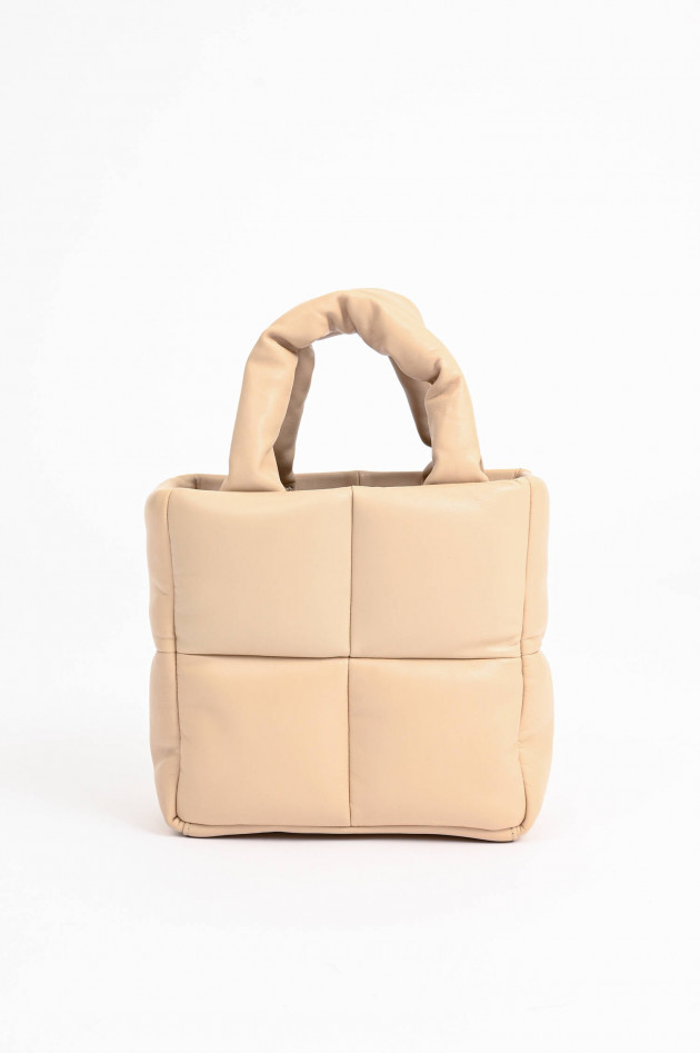 Stand Studio Kleine Polster-Stepp Tasche ROSANNE in Beige