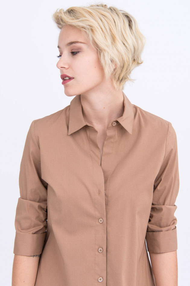 Steffen Schraut Geraffte Bluse in Camel