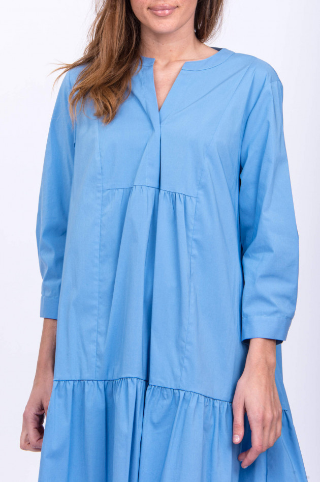 Steffen Schraut Vokuhila-Kleid in Mittelblau
