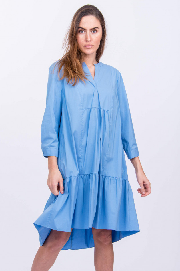 Steffen Schraut Vokuhila-Kleid in Mittelblau