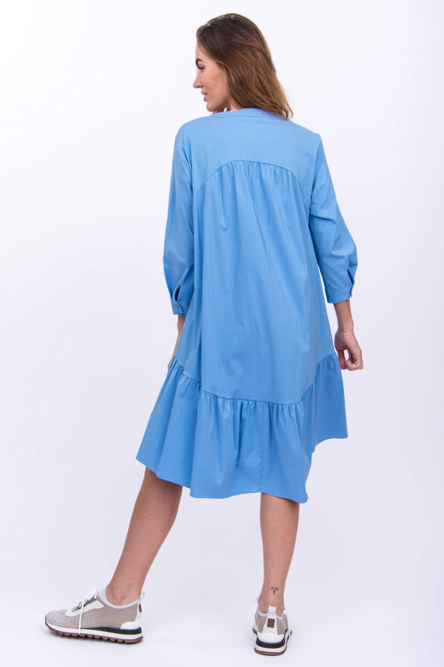 Steffen Schraut Vokuhila-Kleid in Mittelblau