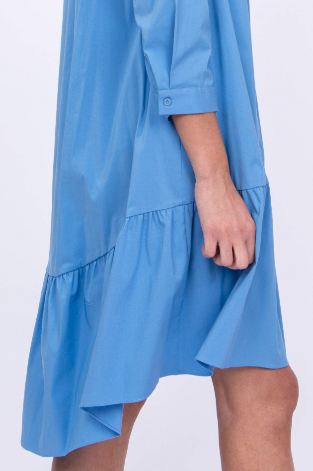 Steffen Schraut Vokuhila-Kleid in Mittelblau