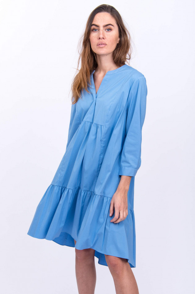 Steffen Schraut Vokuhila-Kleid in Mittelblau