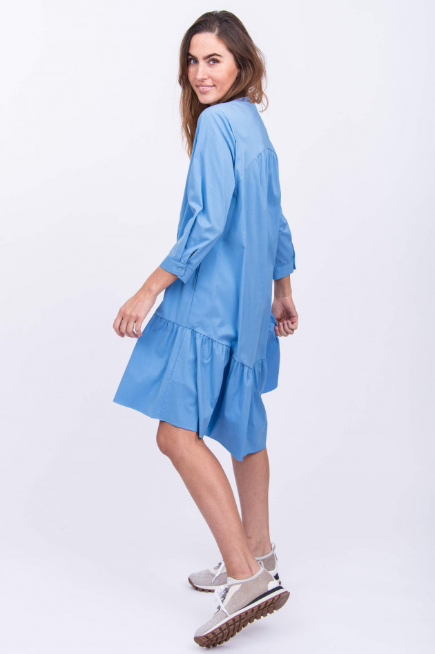 Steffen Schraut Vokuhila-Kleid in Mittelblau