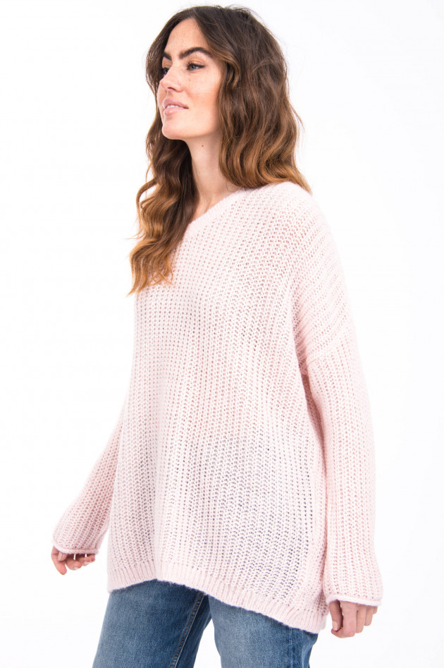 Steffen Schraut Strickpullover in Rosa