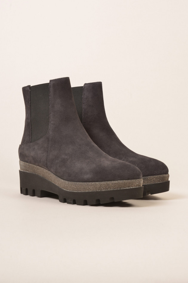 Steffen Schraut Stiefelette mit Glitzer in Grau