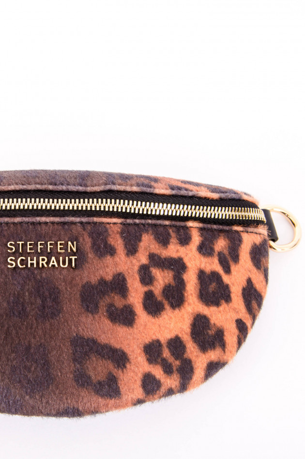 Steffen Schraut Bauchtasche im Leo-Print