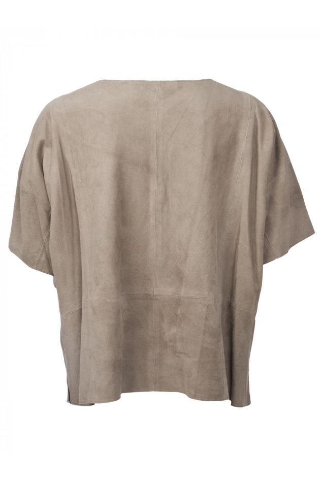 Steffen Schraut Ledertop in Sand