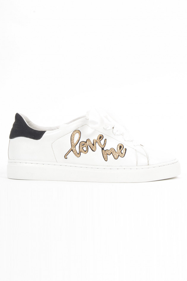 Steffen Schraut Sneaker LOVE ME in Weiß/Gold