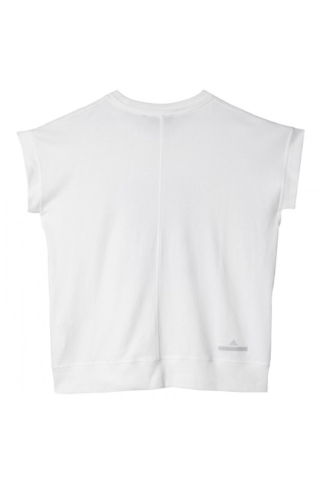 Stella McCartney Yoga Shirt in Weiß/Schwarz
