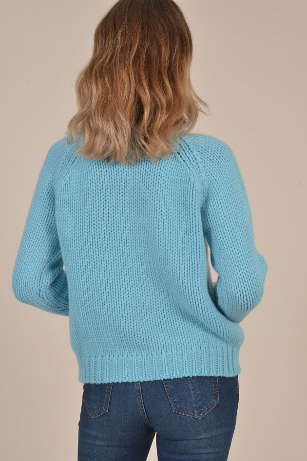 Stephan Boya Rollkragenpullover aus Cashmere in Hellblau