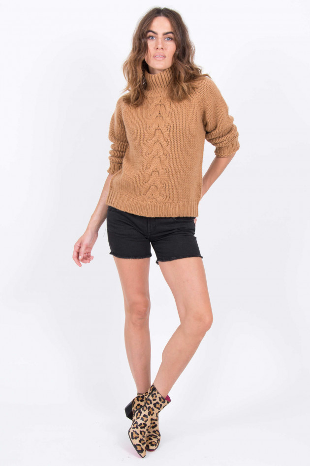 Stephan Boya Cashmere-Pullover MEGAN in Camel