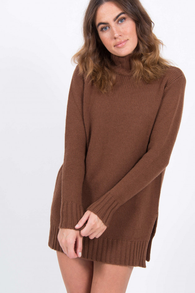 Stephan Boya Cashmere-Rollkragenpullover SENTA in Cognac