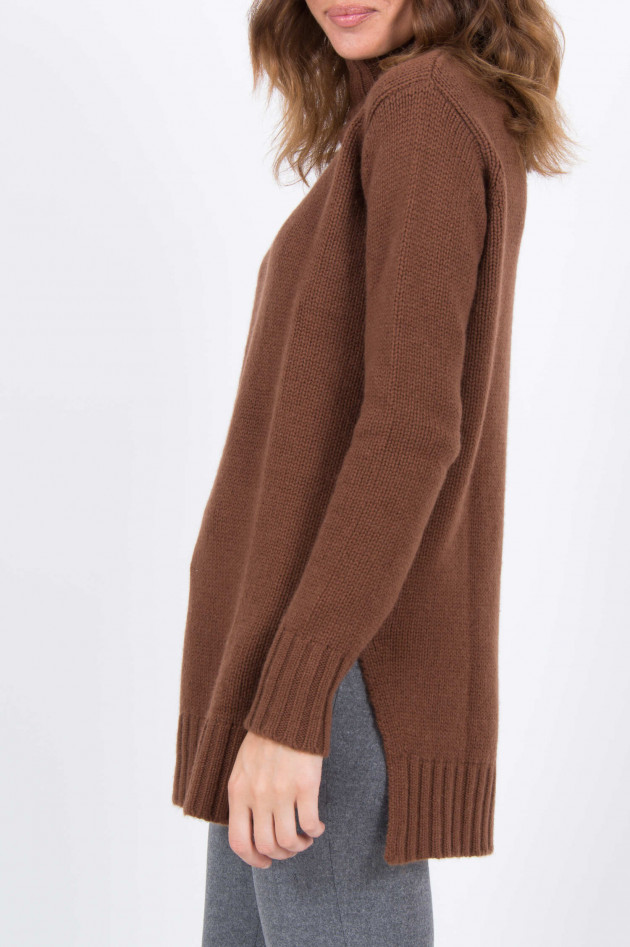 Stephan Boya Cashmere-Rollkragenpullover SENTA in Cognac