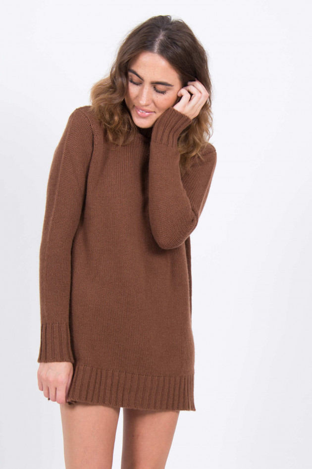 Stephan Boya Cashmere-Rollkragenpullover SENTA in Cognac