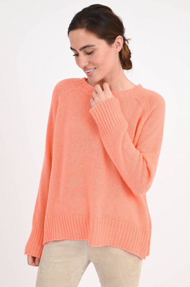 Stephan Boya Strickpullover TATUM aus Cashmere in Lachs