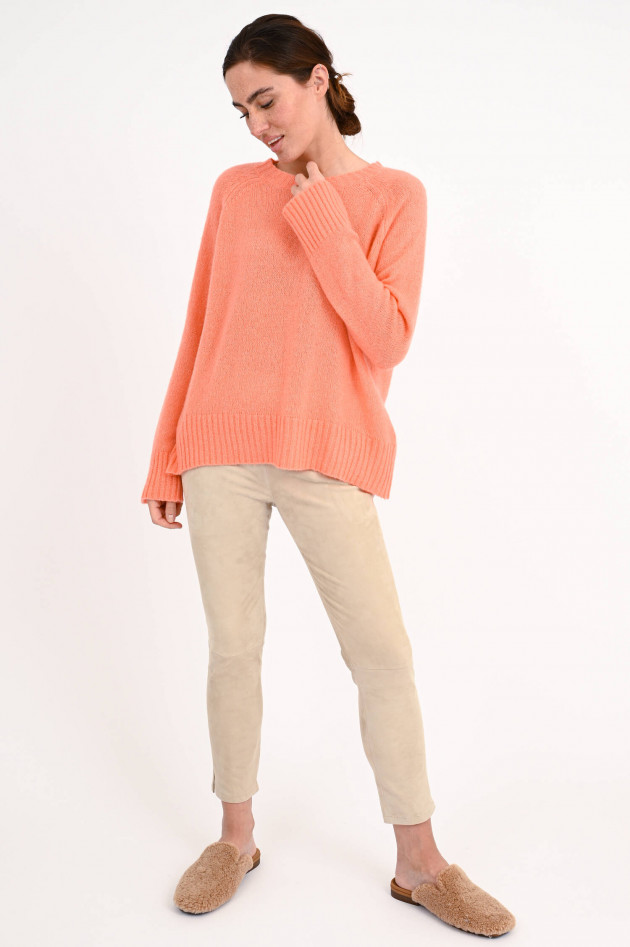 Stephan Boya Strickpullover TATUM aus Cashmere in Lachs