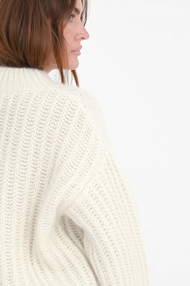 Stephan Boya Pure-Cashmere-Pullover KORTNEY in Creme