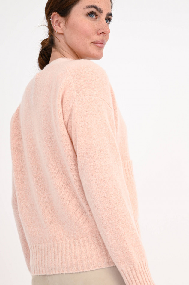 Stephan Boya Strickjacke TASHA aus Cashmere in Rosa meliert