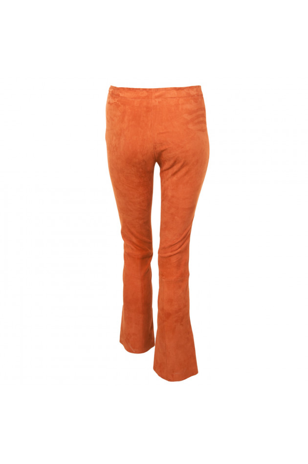 Stouls Lederhose in Orange