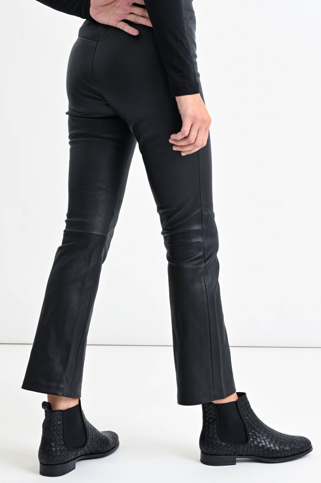 Stouls Lederhose TWENTY-PLANGE in Schwarz