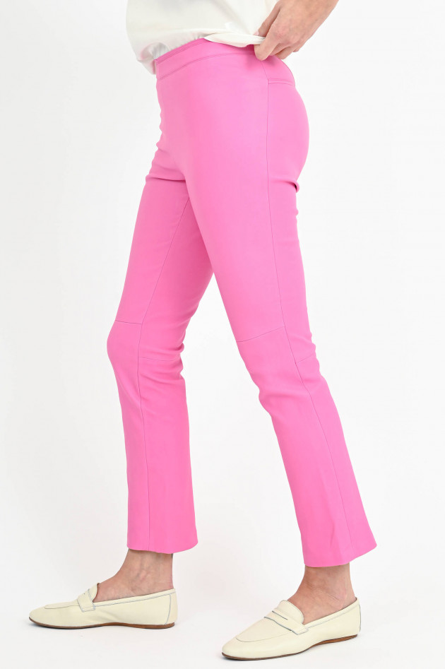 Stouls Lederhose TWENTY-PLANGE in Light Pink