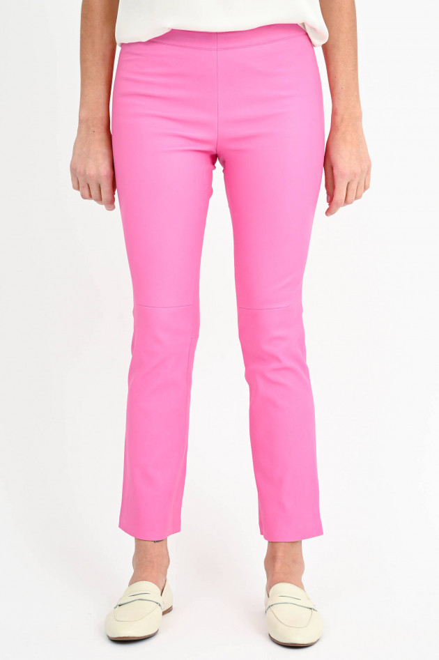 Stouls Lederhose TWENTY-PLANGE in Light Pink