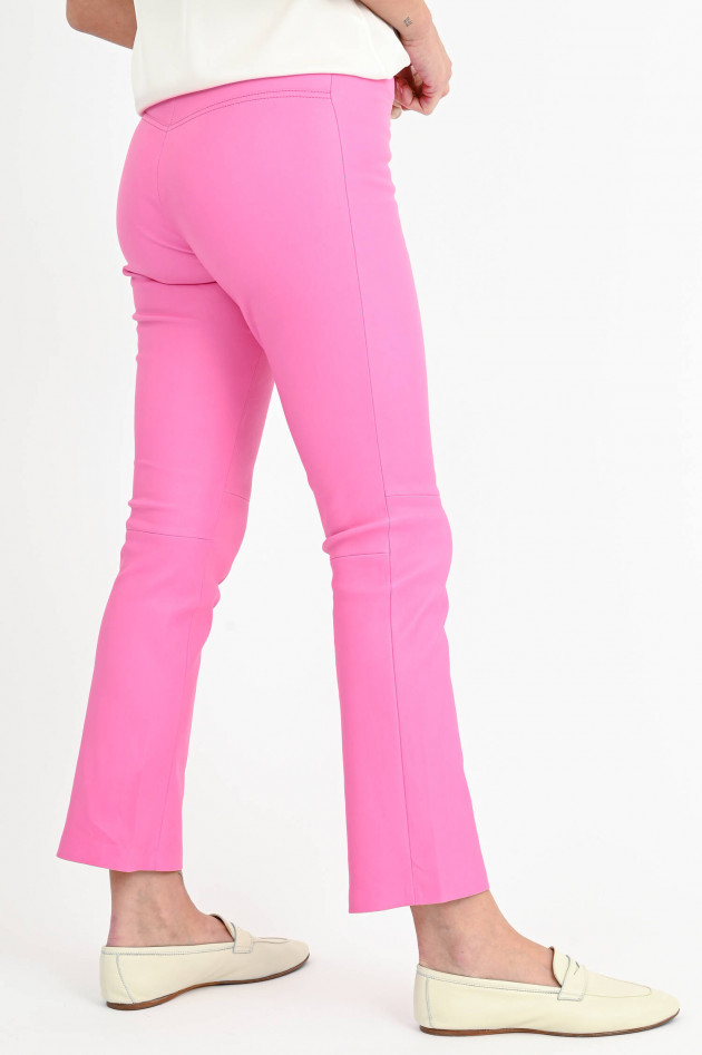 Stouls Lederhose TWENTY-PLANGE in Light Pink