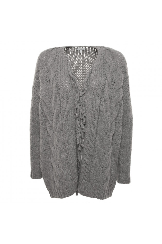 Better Rich Strickjacke in Hellgrau