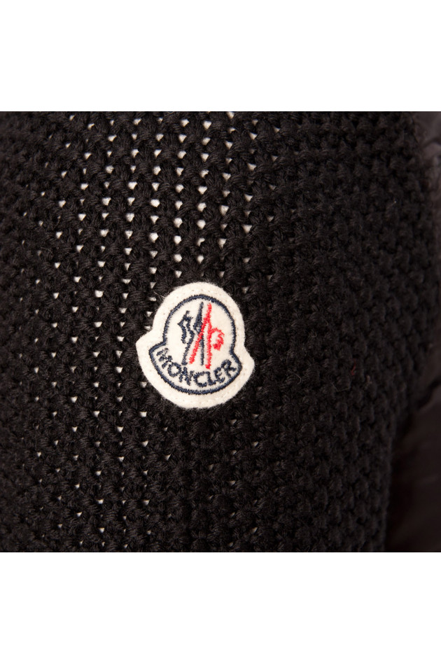 Moncler Strickjacke MAGLIONE TRICOT Schwarz