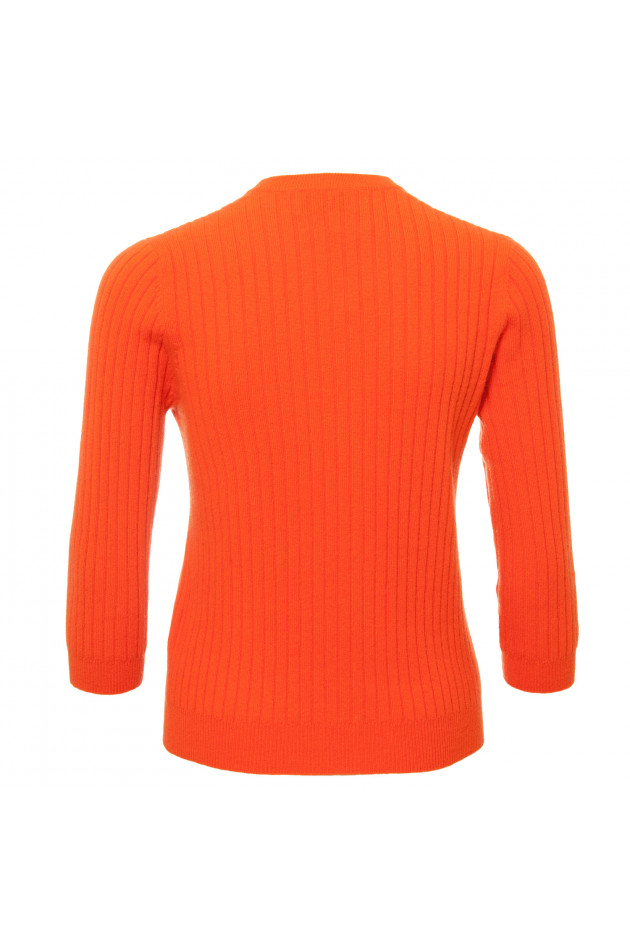 Allude Strickweste in Orange