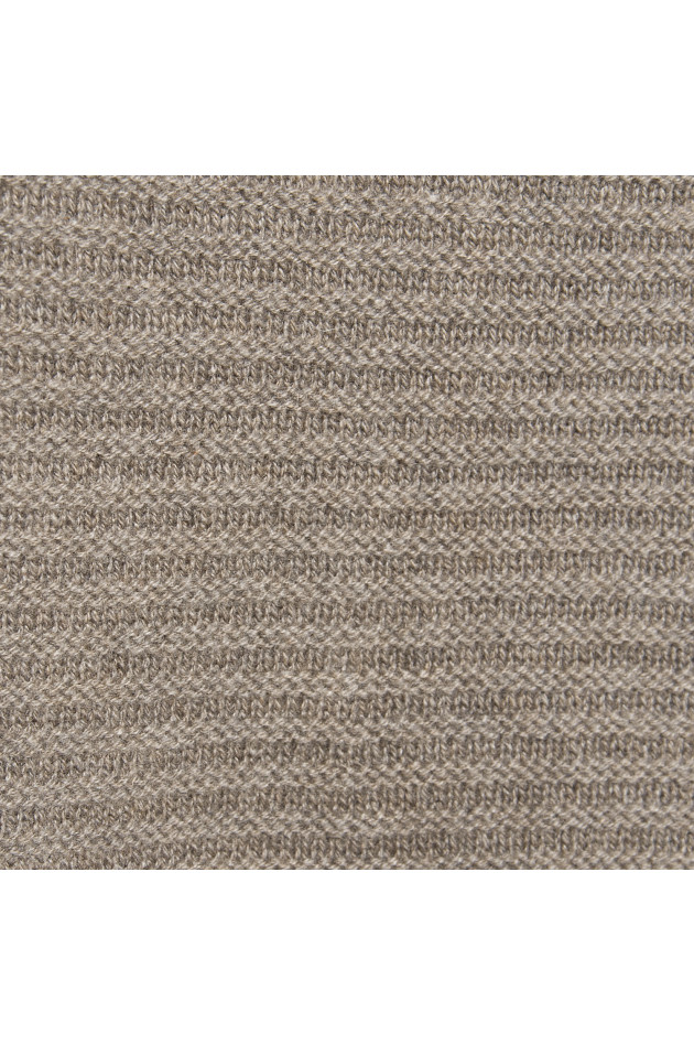 Repeat Strickweste in Taupe