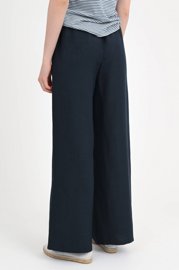 Sun68  Hose aus Leinen-Mix in Navy