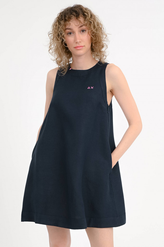 Sun68  Kleid in A-Linien-Form in Navy