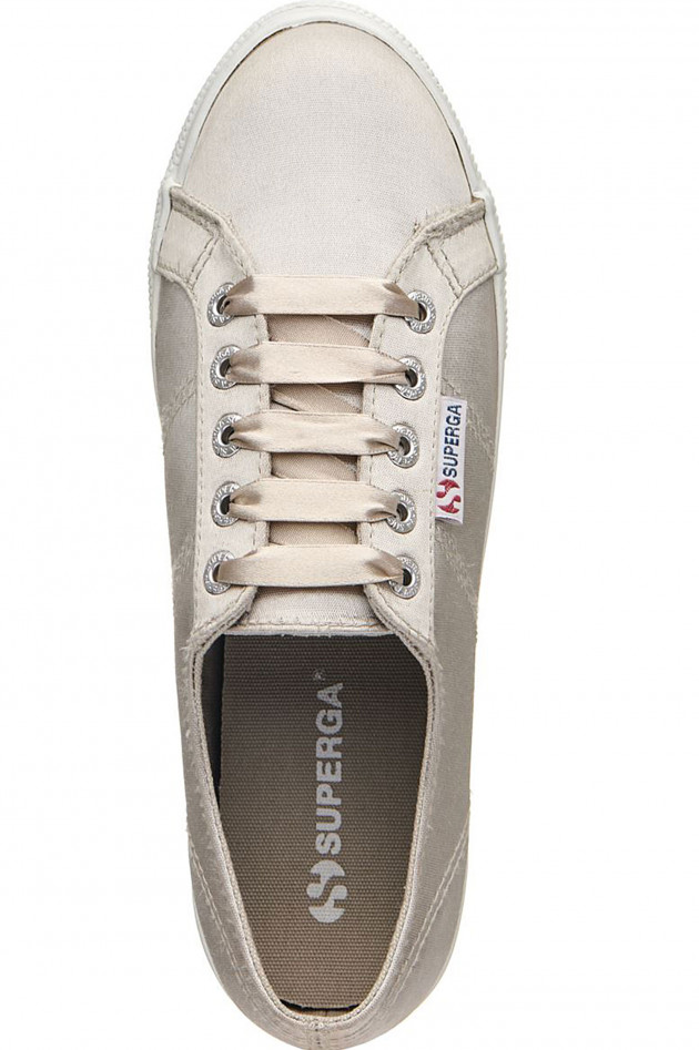 Superga Sneaker Satin in Beige