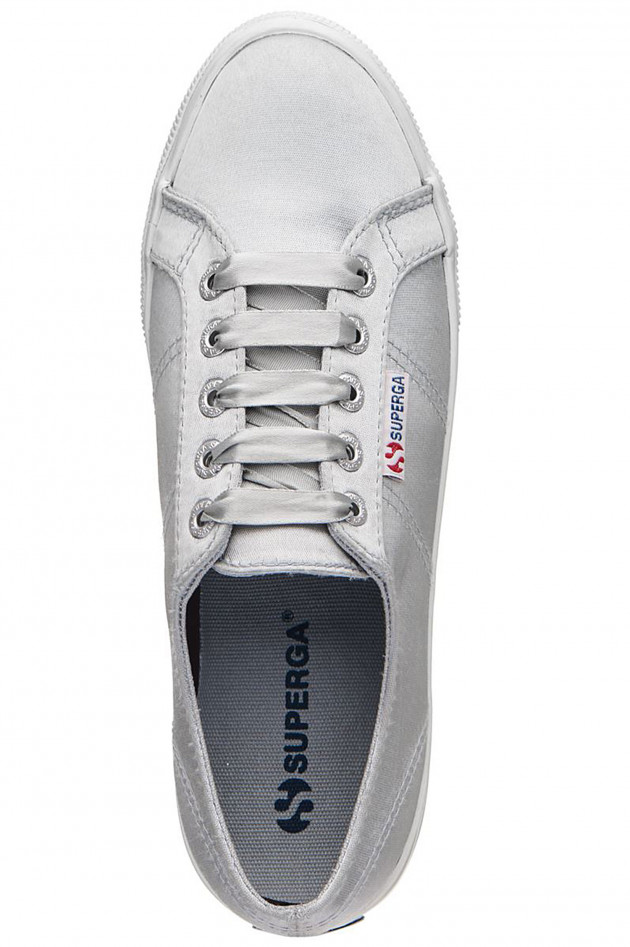 Superga Sneaker Satin in Grau