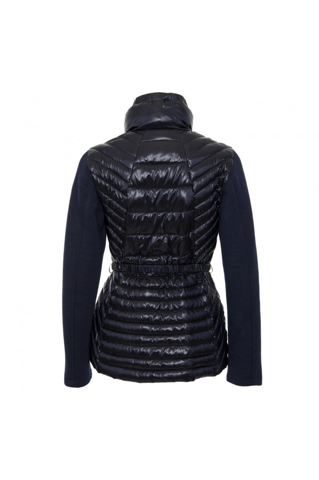 Beaumont Amsterdam Sweatjacke mit Dauneneinsätzen in Navy