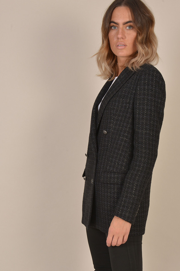 Tagliatore Blazer in Schwarz gemustert