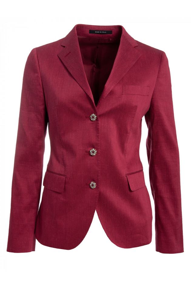 Tagliatore Blazer Rot mit Strassknöpfen