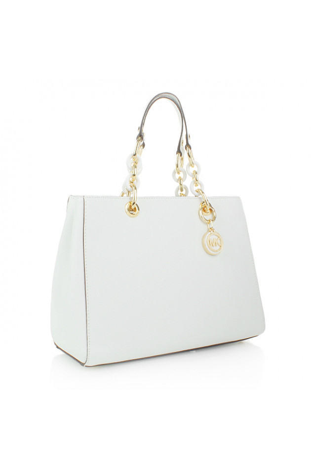 Michael Kors Tasche CYNTHIA in Weiß