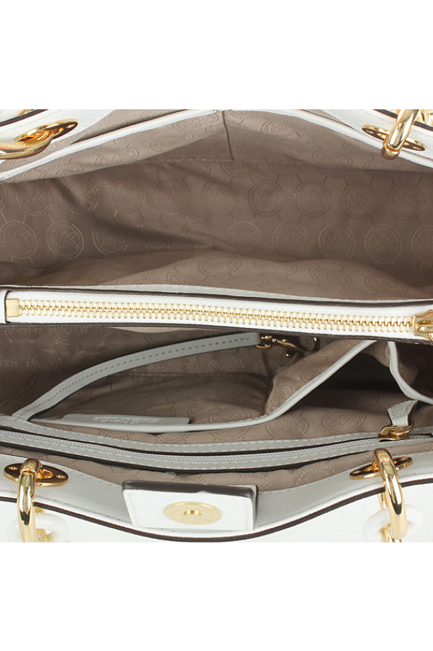 Michael Kors Tasche CYNTHIA in Weiß