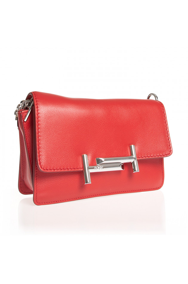 Tod's Tasche DOUBLE T in Rot