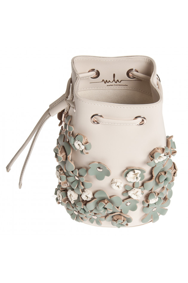Marina Hoermanseder Tasche in Creme/Blau